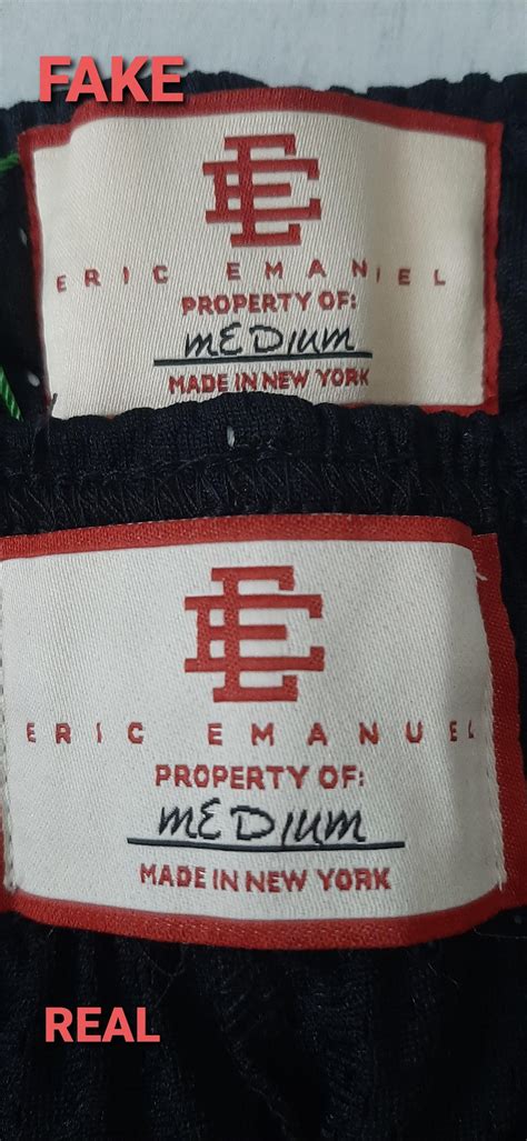 fake eric emanuel shorts|eric emanuel shorts real.